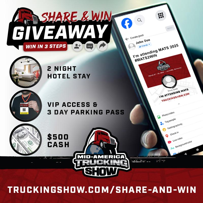 Mid-America Trucking Show - Win a chance for a MATS 2025 VIP Experience!